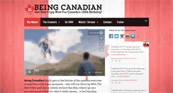 Desktop Screenshot of beingcanadianmovie.com